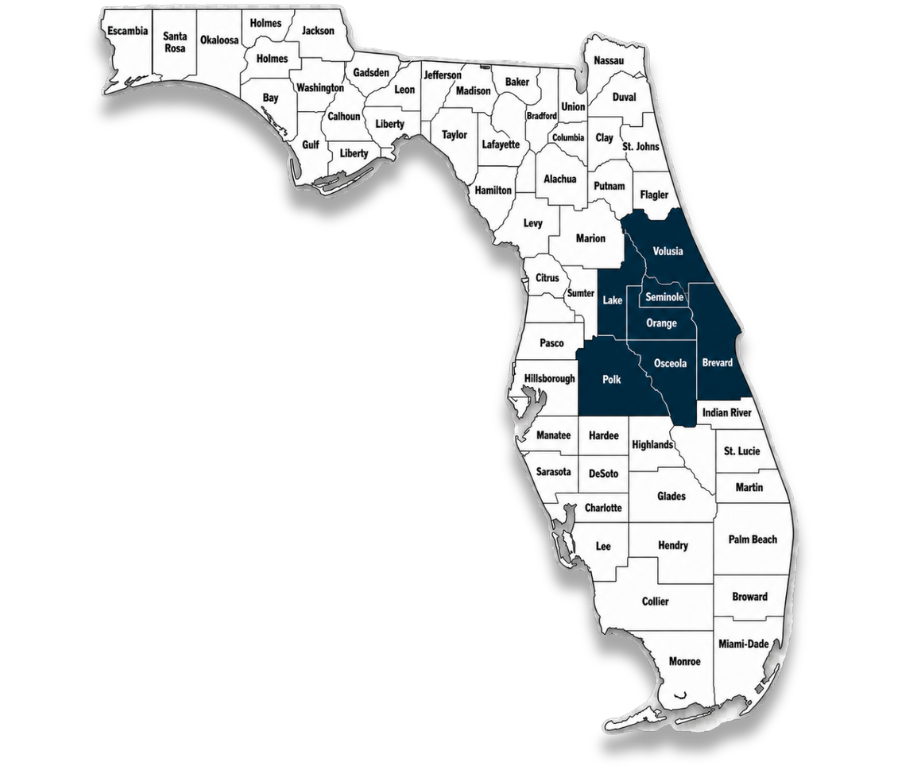 Mercer Electric Service Map